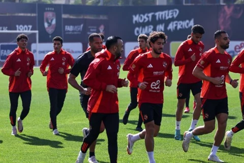 مران الأهلي.. تصعيد 3 شباب وجلسة كولر قبل لقاء الجونة في الدوري